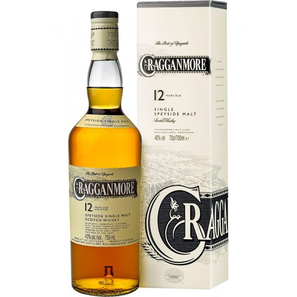 Cragganmore 12 Years Boxed Bottle