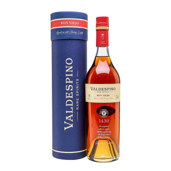 Valdespino Old Rum Boxed Bottle