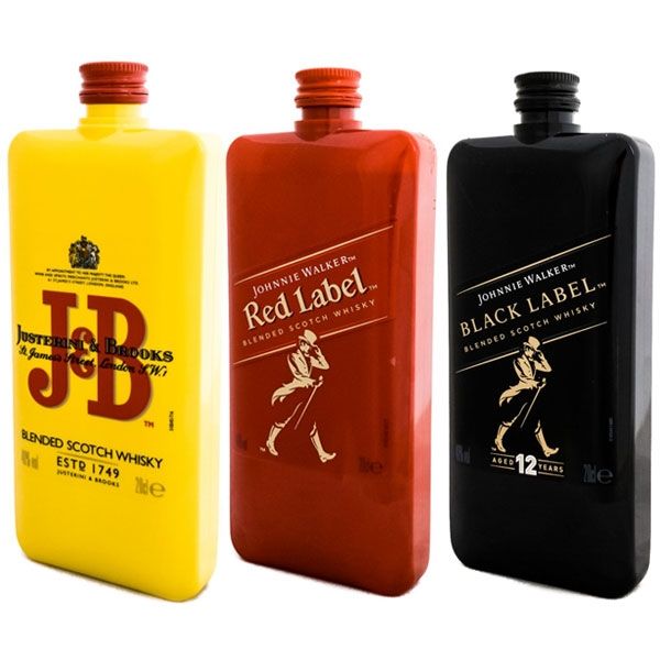 JB, Red Label and Black Label Flask Kit