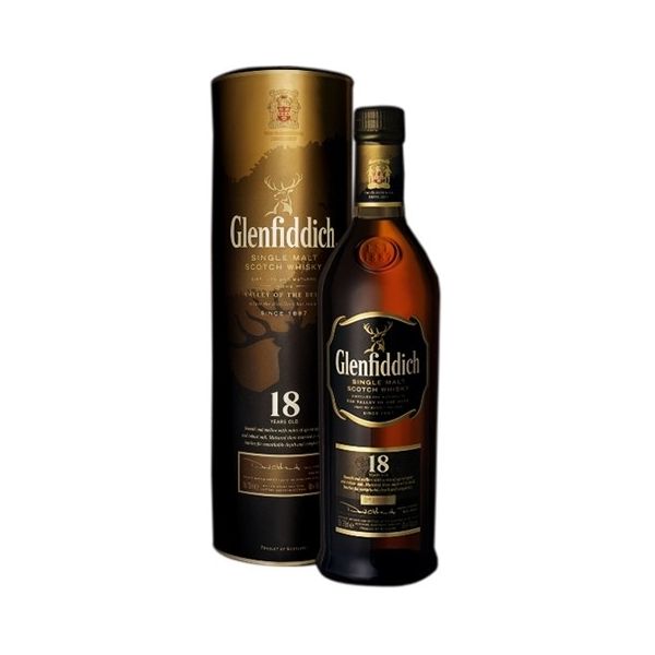 Glenfiddich 18 years Boxed Bottle
