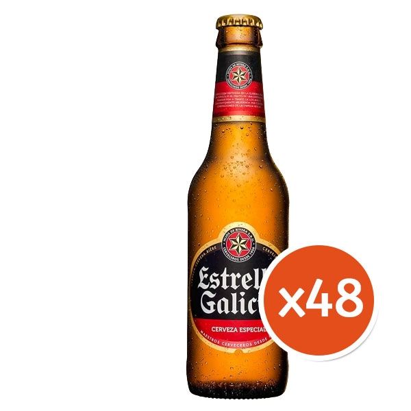 Estrella Galicia 33cl Pack Envío Gratis 48 Botellines