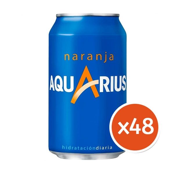 Aquarius Naranja Pack Familiar con Envío Gratis