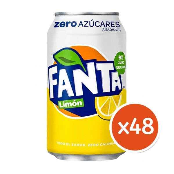 Fanta Limón Zero Pack Familiar con Envío Gratis