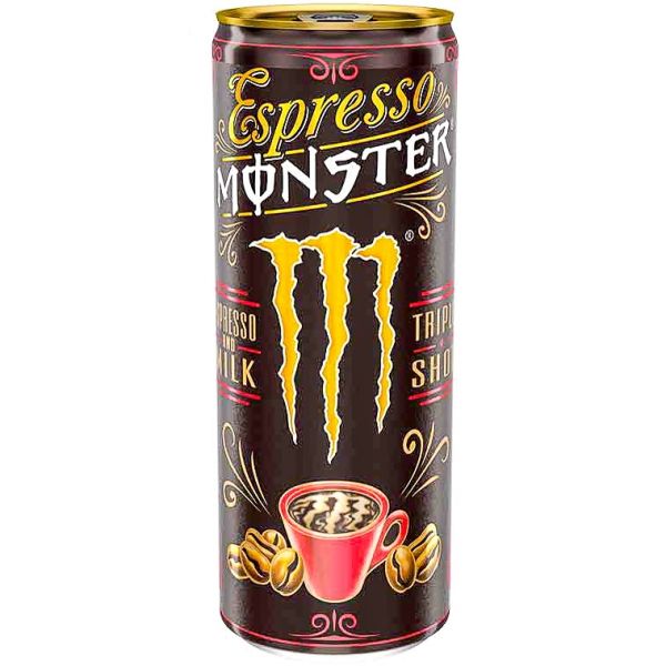Monster Espresso and Milk Triple Shot