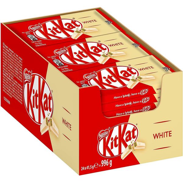 Kit Kat White Barrita de Galleta Cubierta de Chocolate Blanco