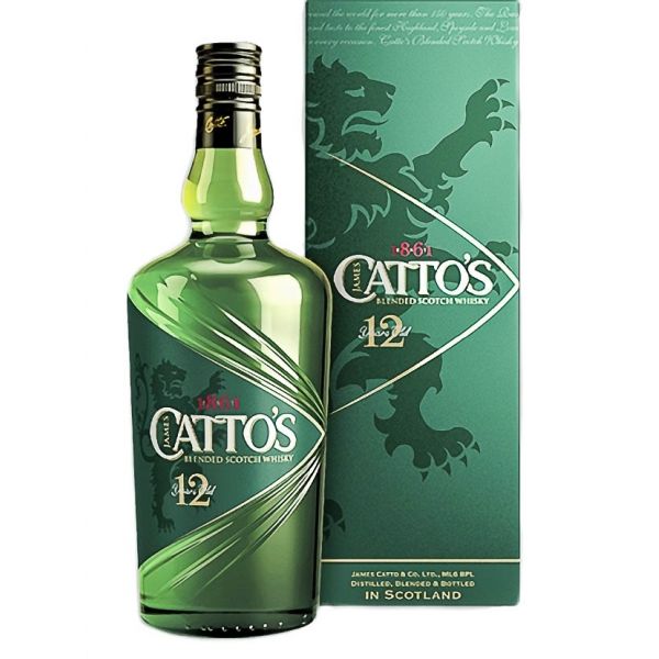 Catto's 12 Years Boxed Bottle