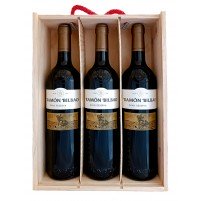 Ramón Bilbao Gran Reserva Pack 3 Botellas en Caja de Madera